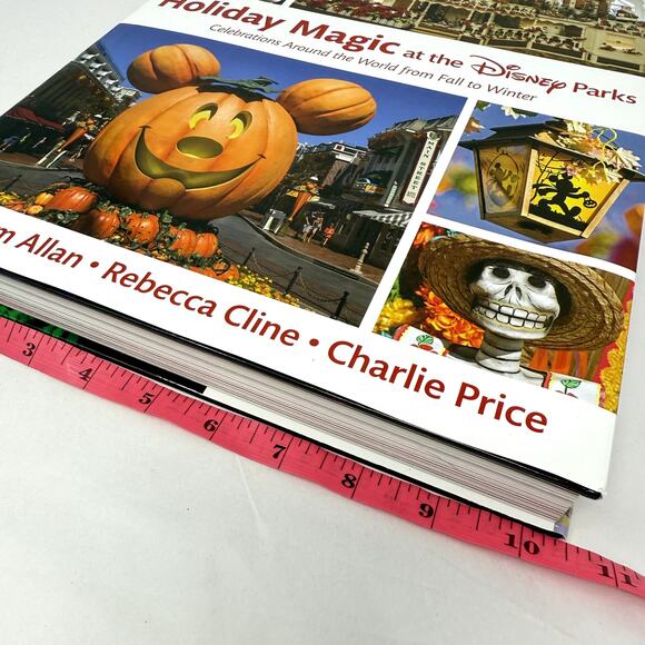 Holiday Magic at the Disney Parks Hardcover Coffee Table Book Travel Vacation - Picture 5 of 12